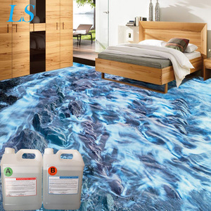 AmazingResin Liquido <span class=keywords><strong>3d</strong></span> Pavimento Auto-livellamento Epossidica Vernice per Pavimenti Per Decorato Piano - Product Image 4