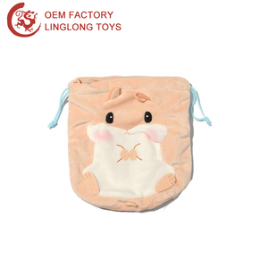 Sacs de téléphone à cordon <span class=keywords><strong>rose</strong></span> blanc Sac à cordon Sacs à provisions en peluche <span class=keywords><strong>rose</strong></span> - Product Image 6