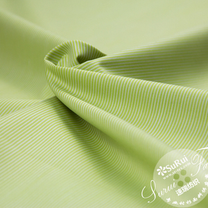 Sọc <span class=keywords><strong>Polyester</strong></span> Sợi Tre Nhuộm Shirting Vải 1Mm Dệt Kỹ Thuật Đồng Bằng Phong Cách Thoáng Khí Cho Bé Trai Và Cô Gái Cho Lót - Product Image 5