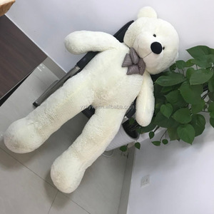Felpa oso gigante de <span class=keywords><strong>peluche</strong></span> color blanco grande relleno y sin relleno oso 160 cm - Product Image 2