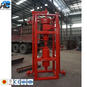 High quality cyclone sand separator / cyclone desander for oil and gas field wellhead