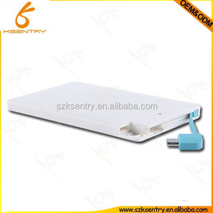 Ultra portátil delgado Ultra seguro banco de <span class=keywords><strong>la</strong></span> energía de <span class=keywords><strong>la</strong></span> tarjeta de potencia importante llamada ahorro - Product Image 4