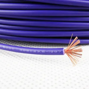 Cable eléctrico flexible para autocaravana, cable de PVC de 300/500V, 0,5 mm2 0,75 mm2 1,5 mm2 2,5 mm2 4 mm2 6 mm2 10 mm2 16 mm2 25 mm2