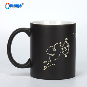 <span class=keywords><strong>Courage</strong></span> vente en gros Sublimation vierge pleine couleur changeante en céramique tasse changeante de chaleur magique en vente MM-22 - Product Image 1