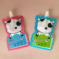 Sachet souple personnalisable pour sauce tomate, pochette Doypack avec bec verseur pour liquides, emballage pour sauces et ketchup