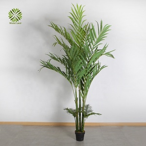 250cm Artificielle Cocotier Bonsaï Hôtel Hall Centre Commercial et Autre Plante Verte Décorative En Caoutchouc Pot Fabricants Personnalisé - Product Image 2