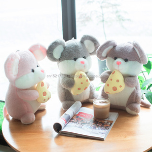 Bán Buôn Dễ Thương Phim Hoạt Hình Pho Mát Chuột Mềm Đồ Chơi Sang Trọng Tai Lớn Thú Nhồi Bông Đồ Chơi - Product Image 4