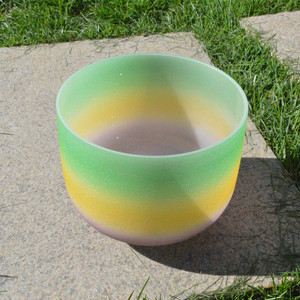 Bộ Bát Hát Cầu Vồng Pha Lê Mờ Phục Hồi Âm Thanh HF Với Vồ Và Nhẫn Miễn Phí - Product Image 5