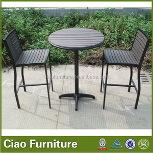 <span class=keywords><strong>Barril</strong></span> de vino cocktail <span class=keywords><strong>bar</strong></span> mesa y sillas de la pierna - Product Image 1