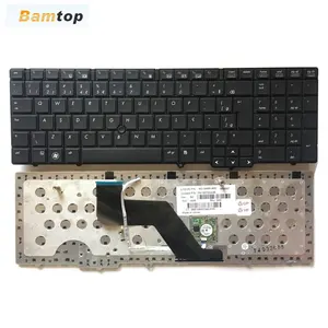 Teclado para portátil HP EliteBook, 8460p, 8460w, ProBook 6460b, 6465b, BR, Brasil