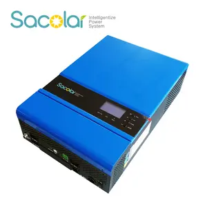 six units parallel larger production capacity DC to AC pure sine wave off grid high frequency inverter connect with battery