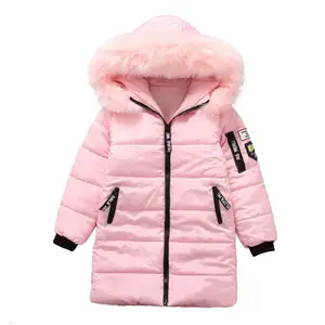 Thiết Kế Mới Thời Trang Trẻ Em Mùa Đông Trẻ Em Quần Áo Ấm Cô Gái Coat