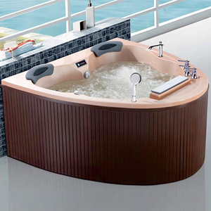 <span class=keywords><strong>Baignoire</strong></span> ronde en <span class=keywords><strong>bois</strong></span> japonais, massage de cm - Product Image 6