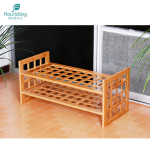 Hogar esencial 2 Tiers entrada bambú estante <span class=keywords><strong>Zapatero</strong></span> organizador - Product Image 1