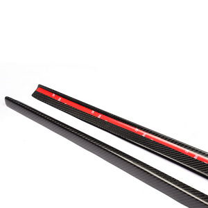 F06ต่อกระโปรงด้านข้างคาร์บอนไฟเบอร์สำหรับ BMW 6 Series F06 M Sport mtech Sedan 4D 2012 - 2019 - Product Image 4