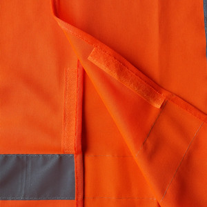 BSCI Usine Polyester Gilet Réfléchissant <span class=keywords><strong>3</strong></span> Bandes Gilet De Sécurité - Product Image 4