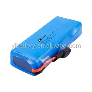 battery 12v 7.2ah rechargeable 12v 7500mah li polymer battery pack with PCB and YJ 3043130-3P3S 12V 7500MAH battery cell ,wires