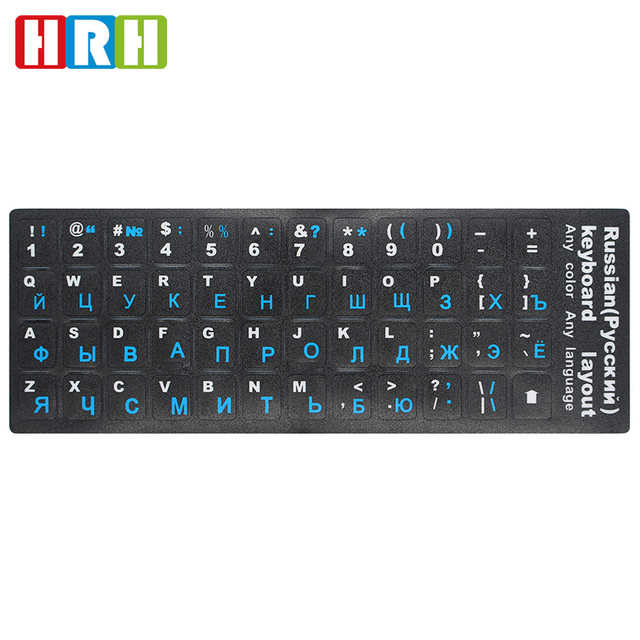3m Computer Keyboard Sticker Matte Russian/ Korean/ French/keyboard Stickers for macbook Pro Laptop Stickers for Keys 3m