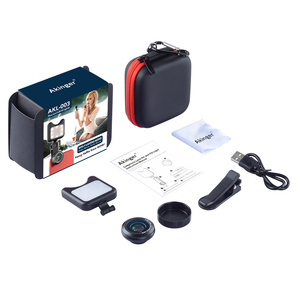 Téléphone lentille 2in1 avec Led Remplir lumière Lentille <span class=keywords><strong>Selfie</strong></span> Lentille de La Lumière - Product Image 5