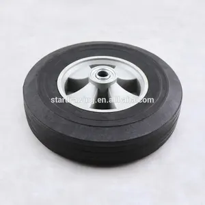Hand Truck Wheel SS Economical Price Replacement 8 Inch Rubber Hand Truck Wheels Easy Rolling 200 Mm Hand Truck Wheels