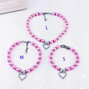 De Lujo perla <span class=keywords><strong>collar</strong></span> de perro de <span class=keywords><strong>collar</strong></span> para perros, <span class=keywords><strong>gatos</strong></span>, mascotas - Product Image 3