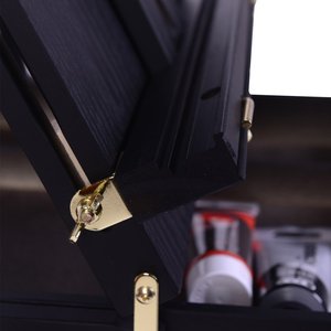 BviewプロフェッショナルウォールナットカラーOEMウッド折りたたみ式イーゼルポータブルイーゼル折りたたみ式アーティスト絵画用