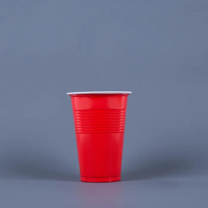 Red/blue certification party cup disposable plastic red cups wholesale