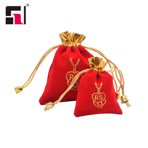 Indien Pochette de Bijoux En Daim, Pochettes à Bijoux En Feutre