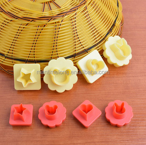 Double Side 8Pcs Nhựa Cookie Khuôn Thiết Lập Cookie Cutter - Product Image 4