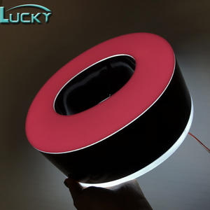 Quảng Cáo Treo Tường Acrylic Led Chiếu Sáng Xếp Kênh Chữ Với Đường Sắt - Product Image 6