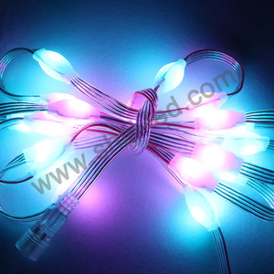 Digital 12v Multicolor RGB UCS1903 Mini 3D Pixel Flexible <strong>Led</strong> Curtain Light - Product Image 5