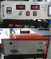 Bougeoirs en plastique chromé de haute qualité, 10v 500A
