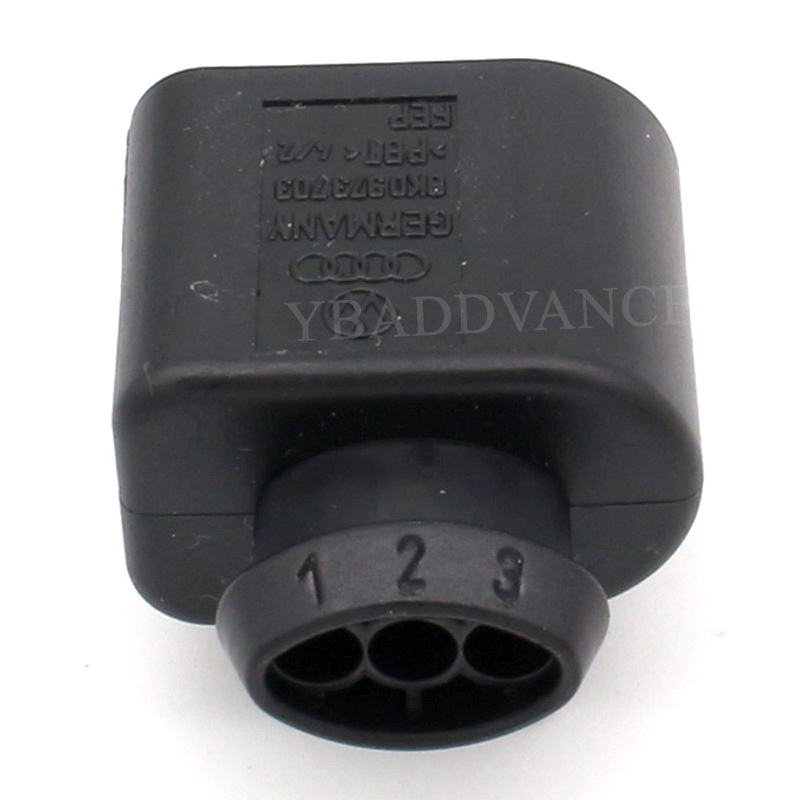 Lot 2 Connecteurs 3 Broches Capteur Niveau D'Huile - Faisceau 150 Mm Mâle/Femelle Pour Audi/VW 1J0973703