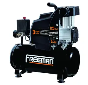 Freeman industriale di alta qualità mini portatile per auto 3 GALLON silenzioso compressore d'aria