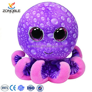 Iyi fiyat peluş deniz hayvan karikatür sevimli pembe ahtapot oyuncak isteğe özel peluş oyuncak ahtapot - Product Image 5