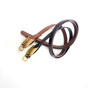 2019 Fashionable Genuine Leather <b>belt</b> for <b>woman</b> <b>Gold</b> Buckle - Product Image 4