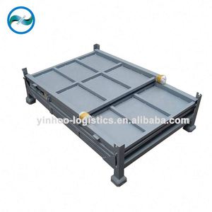 Katlanır çelik palet kutusu metal lojistik konteyner taşıma STILLAGE GITTERBOX - Product Image 4