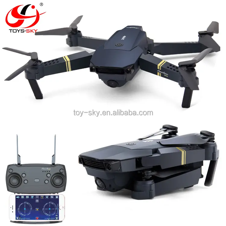 S168 wifi rc toy professional foldable camera mini pocket drone with 720P Wide angle camera