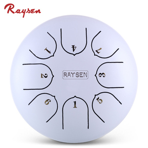 6 ''8 Notes <span class=keywords><strong>Mini</strong></span> Handpan Instruments Tambour à langue en acier Ensemble de <span class=keywords><strong>batterie</strong></span> électronique pour enfants - Product Image 2