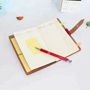 Блокнот из полиуретана с липкой заметкой - Product Image 3