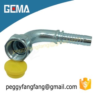 Accesorio de tubería de vacío curva Jic rosca hembra <span class=keywords><strong>manguera</strong></span> accesorio hidráulico gasolina engarzado tubo pezón embrague Jic accesorios 26791 - Product Image 4