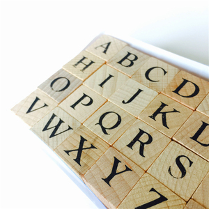 Набор деревянных резиновых штампов для скрапбукинга с гравировкой на заказ - Product Image 4