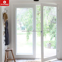 Designs d'élévation de porte en plastique pour maison, liste de prix des portes en PVC