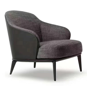Fabric or leather type leisure/Hotel chair Framed wooden solid public <span class=keywords><strong>cafe</strong></span> area - Product Image 1