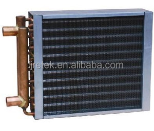 12"x18" Water to air Heat Exchanger Hot Water Coil for Outdoor Wooden Furnace - Product Image 3