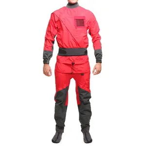 China wholesale new design for staying dry waterproof during watersports drysuit kayak