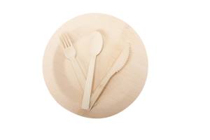 Dùng Một Lần Sinh Thái Thân Thiện Với Dao Kéo Tre Tấm Thiết Lập - Product Image 4