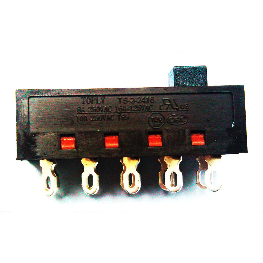 HANA дешевой цене 10A250VAC/16A125VAC 4 позиции ползунковый переключатель