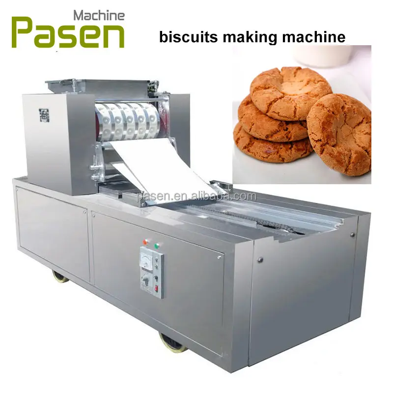 Hiệu Quả Cao Wafer Biscuit Making Machine/Walnut Sweet Cake Molding Machine