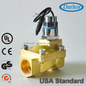 DHL serie de latón válvula de solenoide biestable bloqueo - Product Image 1